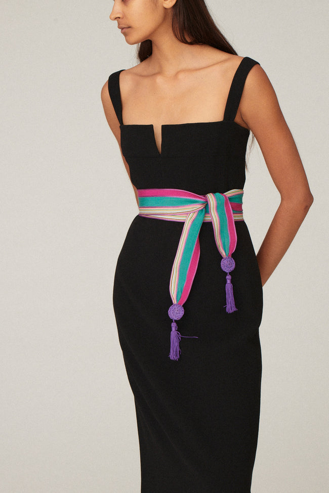 Ungaro Tassel Sash Belt - Desert Vintage