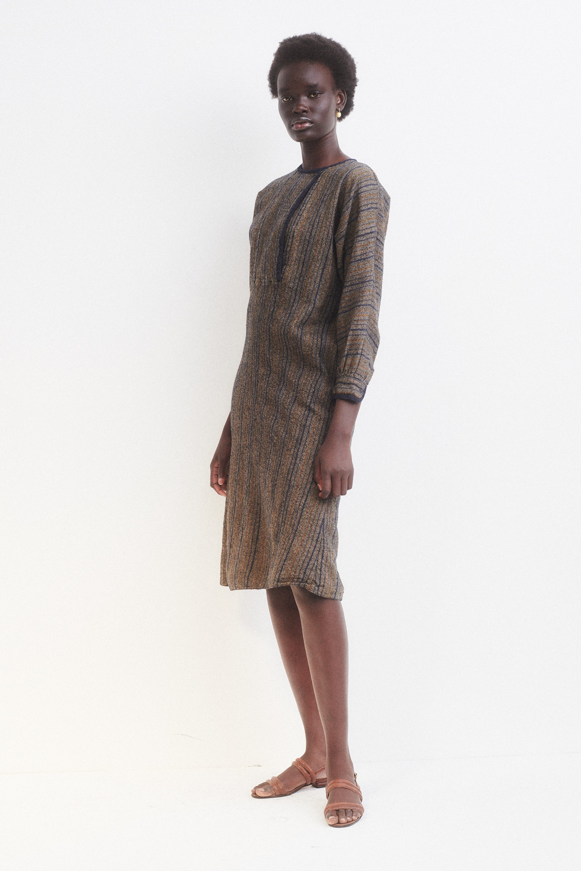 Early Calvin Klein Wool Dress - Desert Vintage