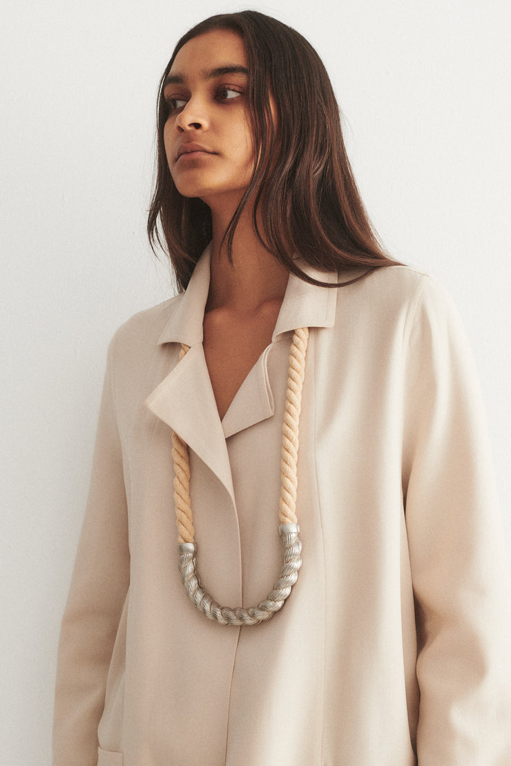 Metal Rope Necklace - Desert Vintage