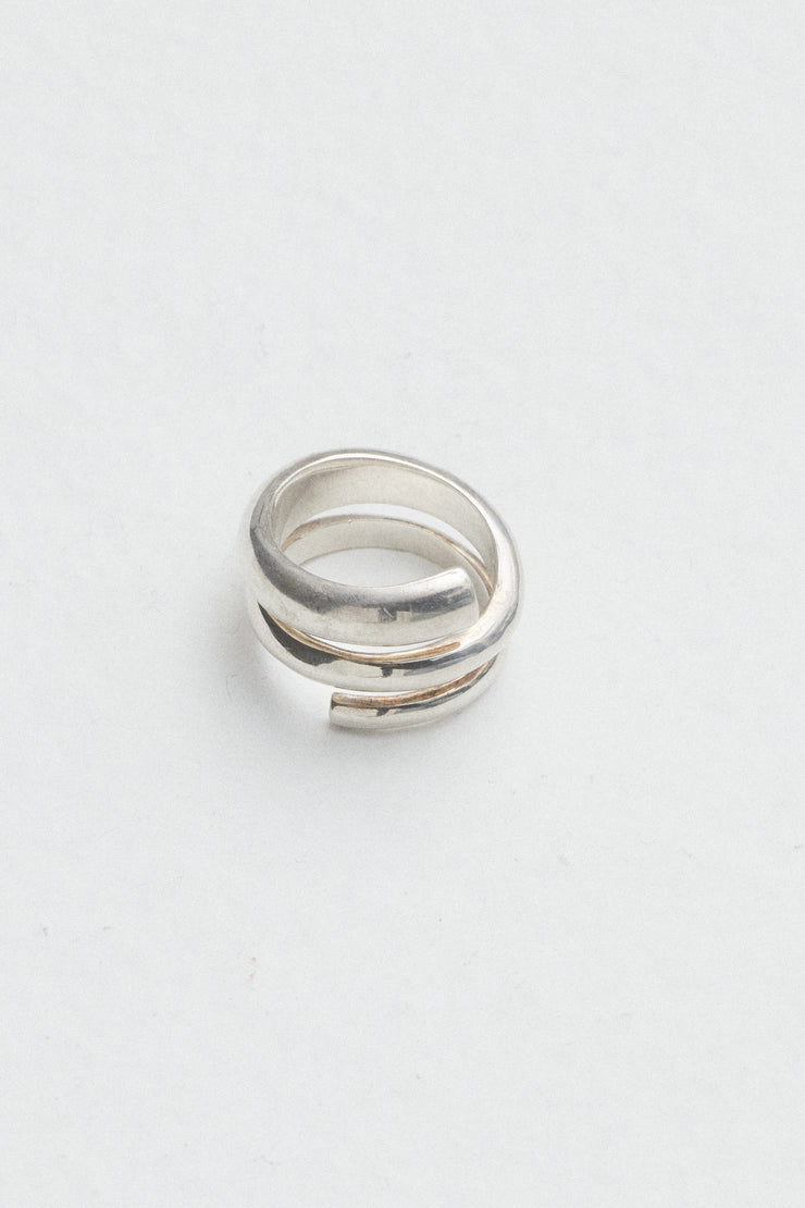 Sterling Coil Ring - Desert Vintage