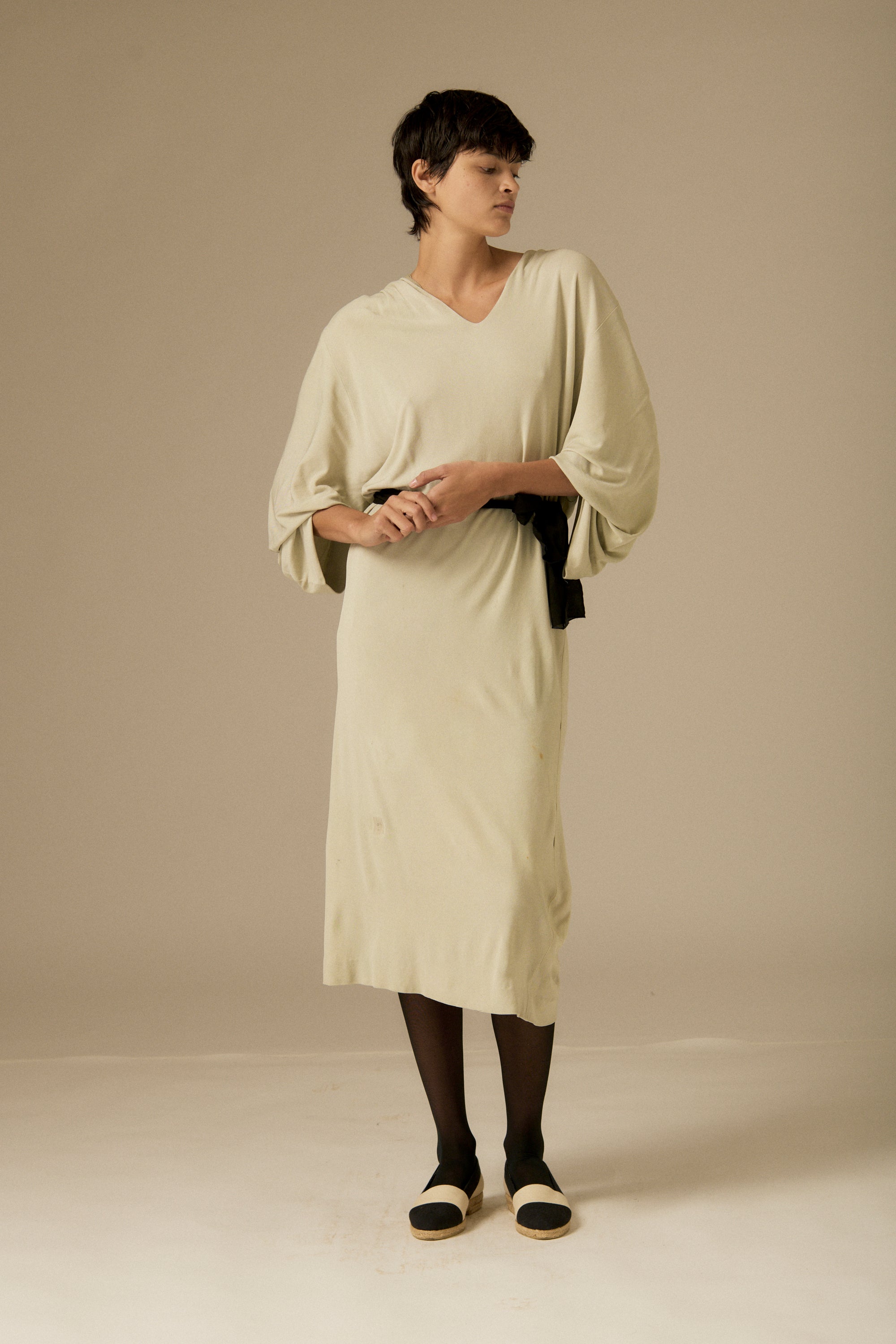 1970s Halston Celadon Dress - Desert Vintage