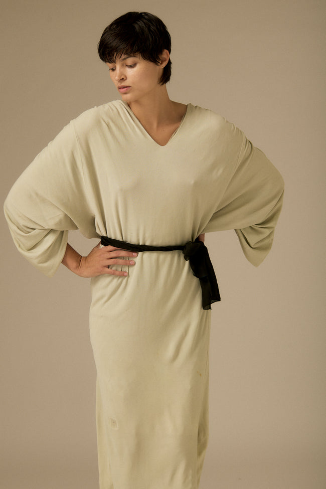 1970s Halston Celadon Dress - Desert Vintage