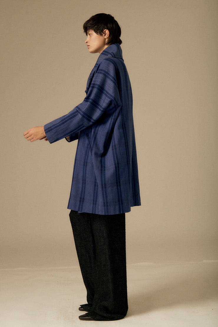 1980s Issey Miyake Plaid Coat - Desert Vintage