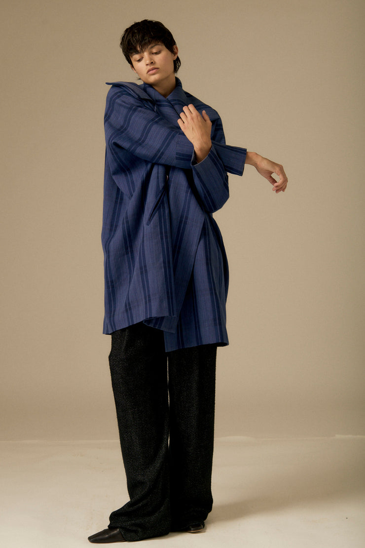 1980s Issey Miyake Plaid Coat - Desert Vintage