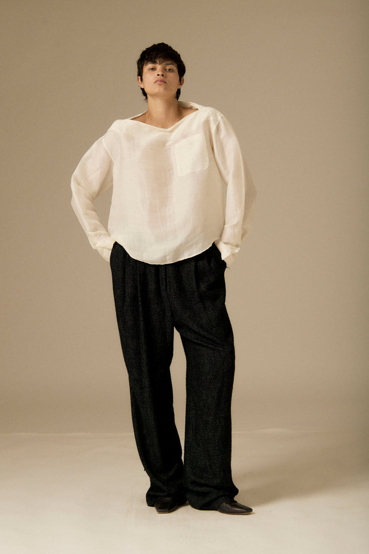 Romeo Gigli Silk Linen Blouse - Desert Vintage