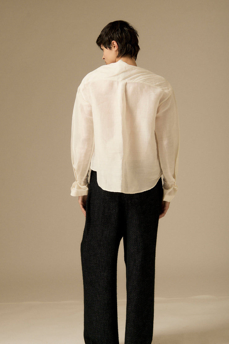 Romeo Gigli Silk Linen Blouse - Desert Vintage