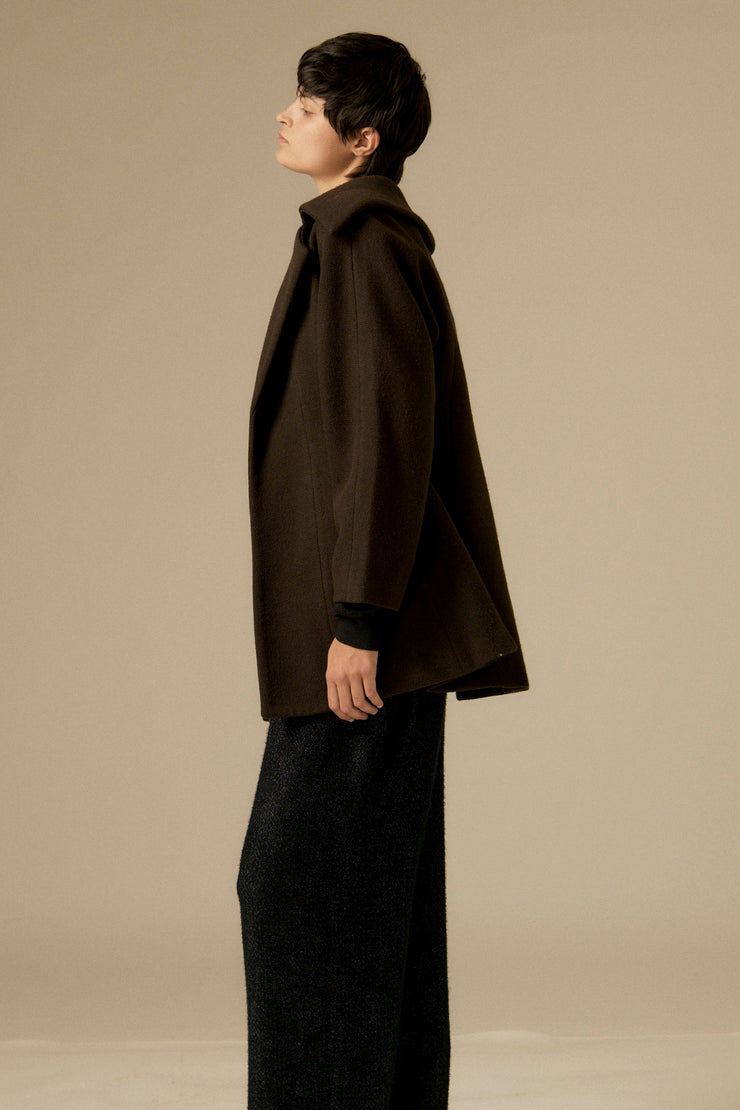 1990s Yohji Yamamoto Brown Wool Coat - Desert Vintage