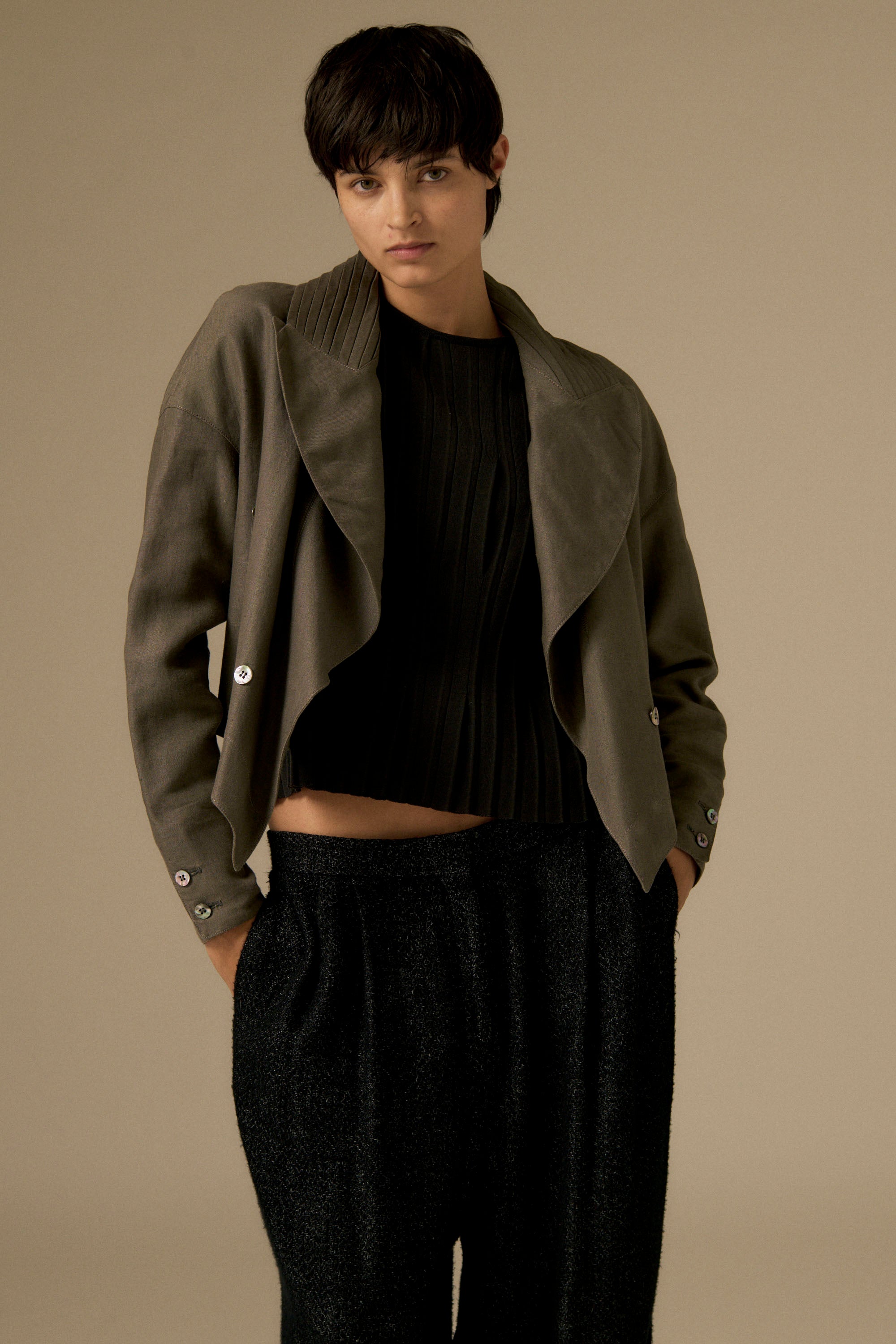 Montana Linen Jacket - Desert Vintage