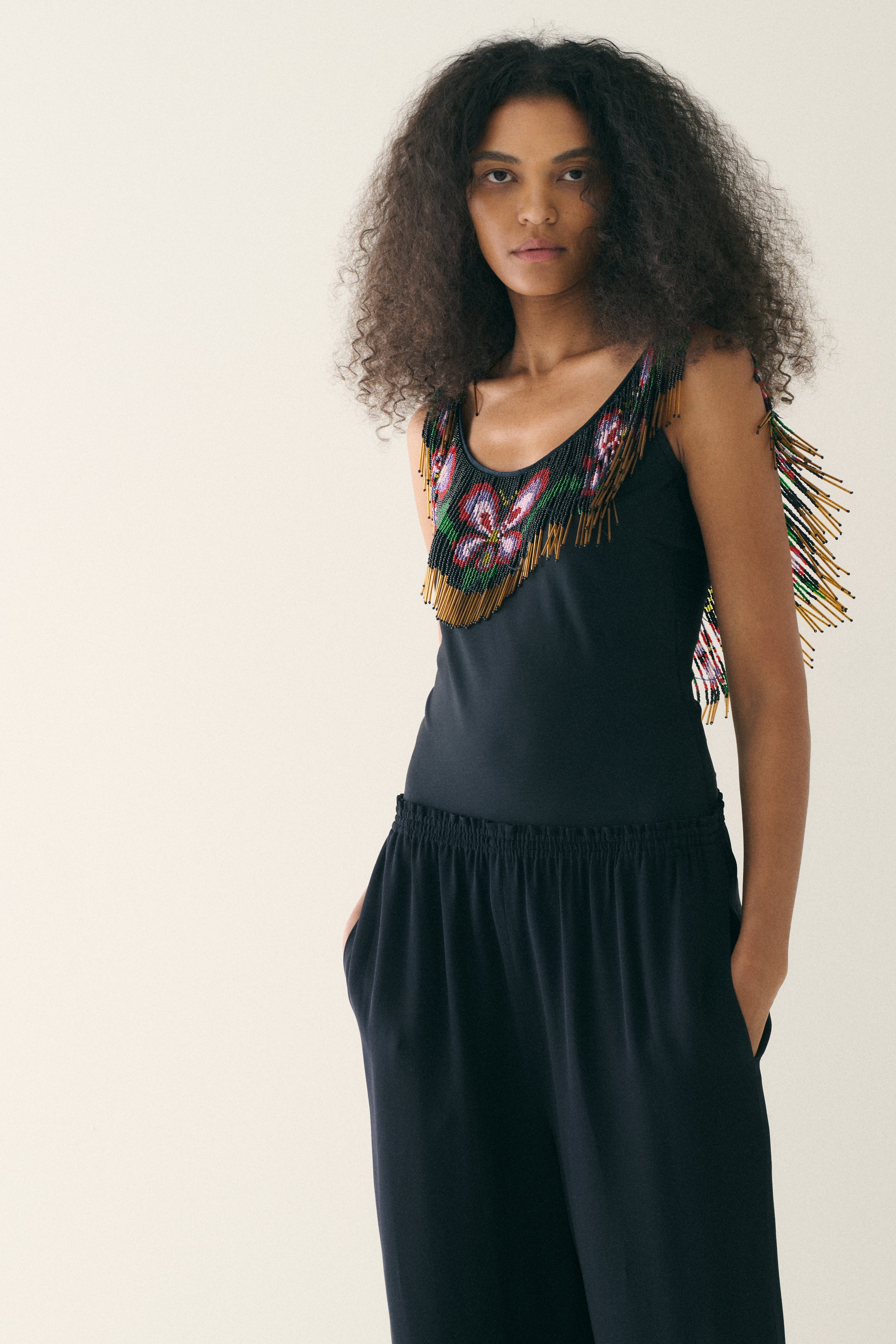 Bill Blass Beaded Bodysuit - Desert Vintage