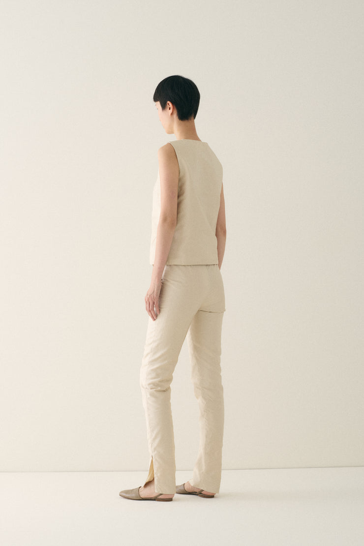 Prada Silk Pearl Ensemble - Desert Vintage