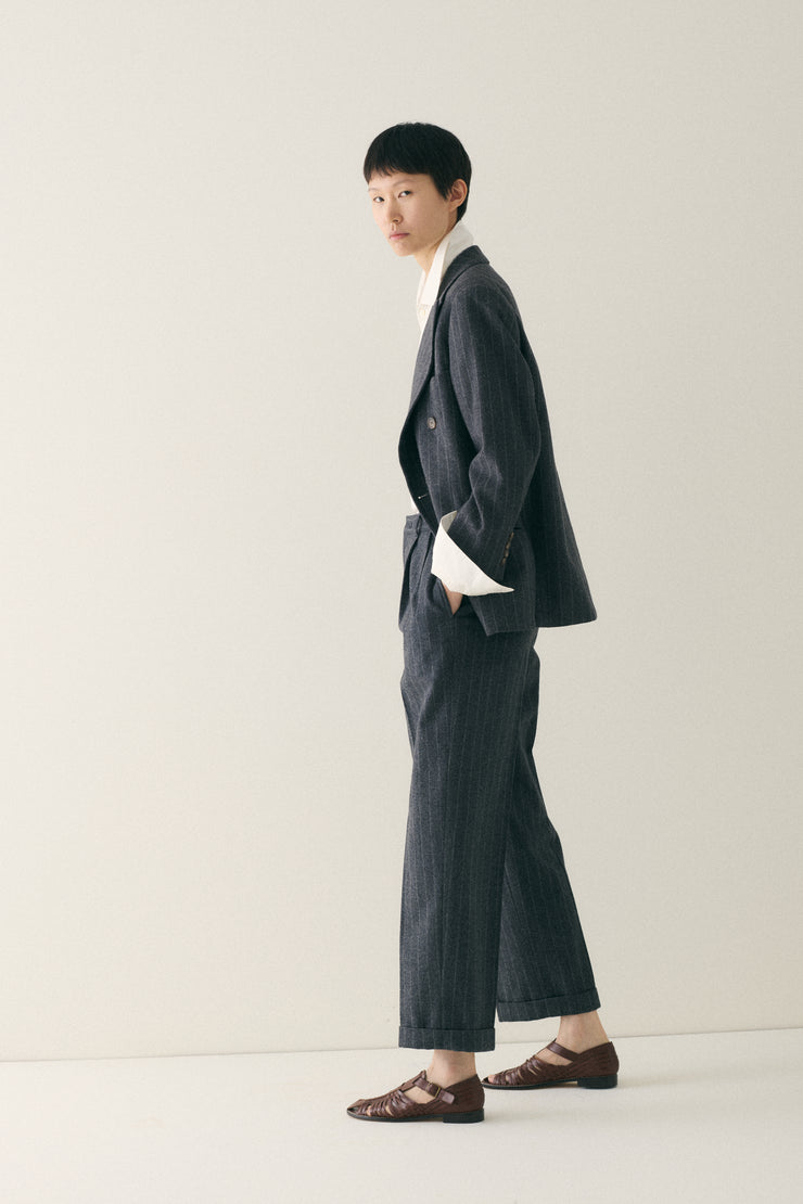 Ralph Lauren Grey Striped Suit - Desert Vintage