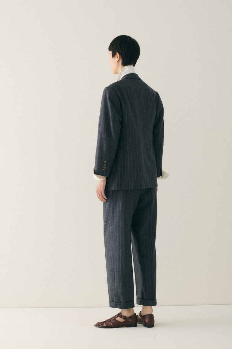 Ralph Lauren Grey Striped Suit - Desert Vintage