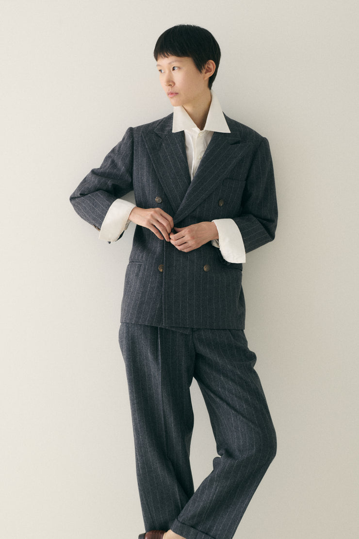 Ralph Lauren Grey Striped Suit - Desert Vintage