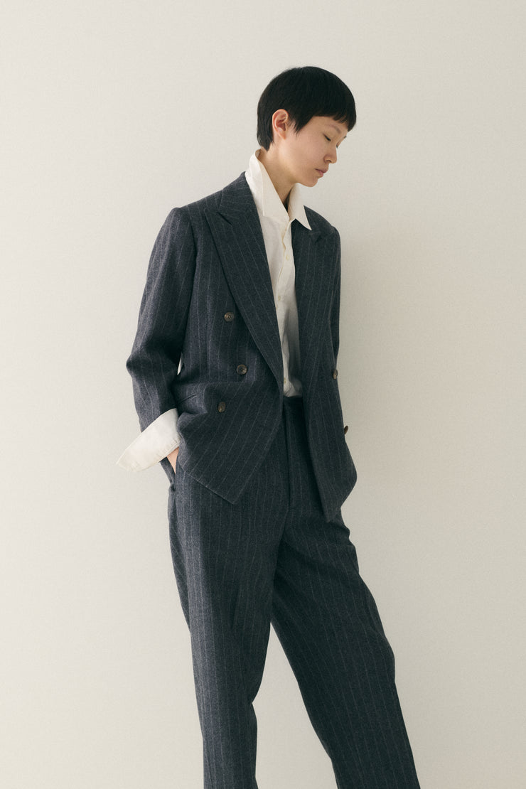 Ralph Lauren Grey Striped Suit - Desert Vintage