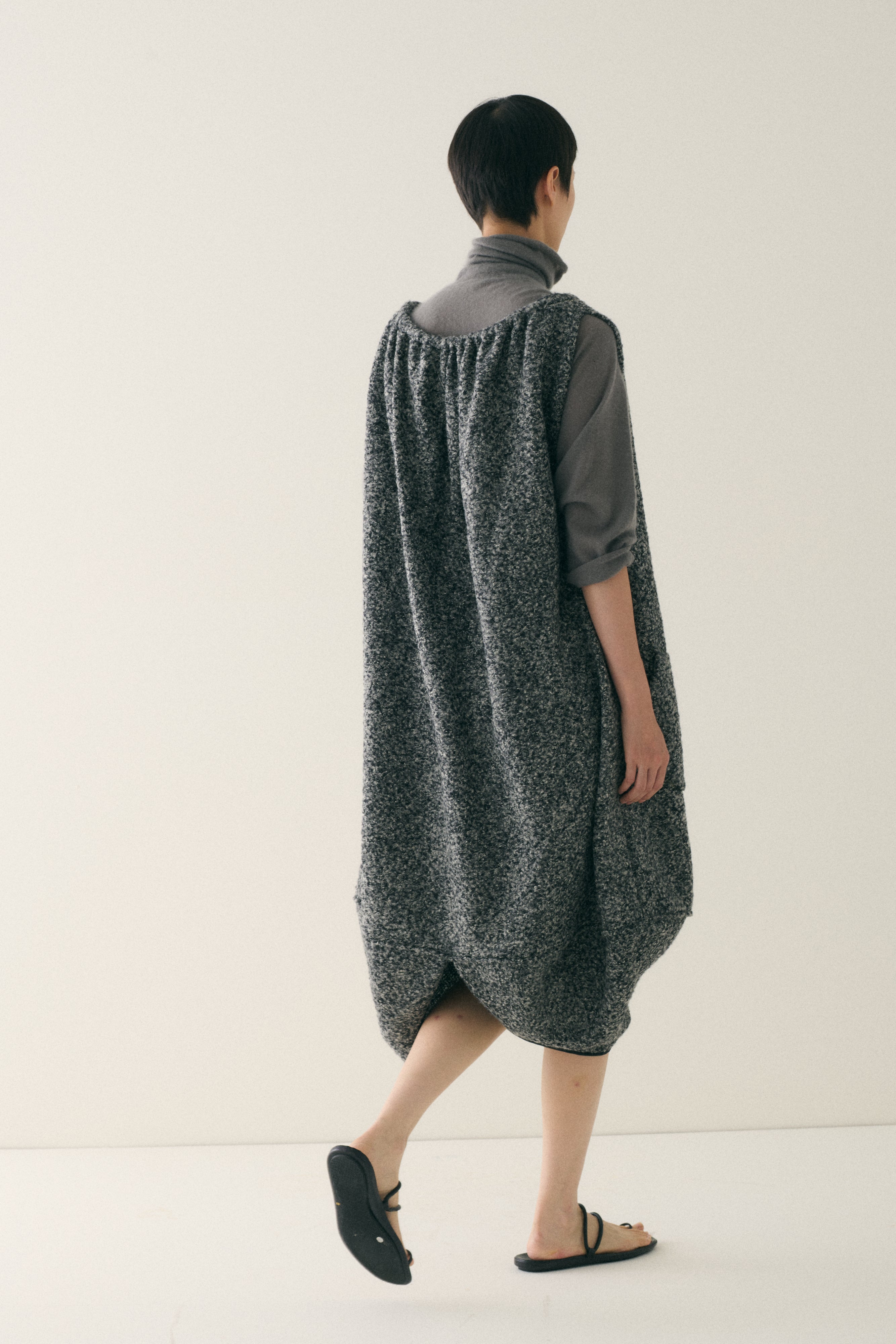Heather Grey Dress - Desert Vintage