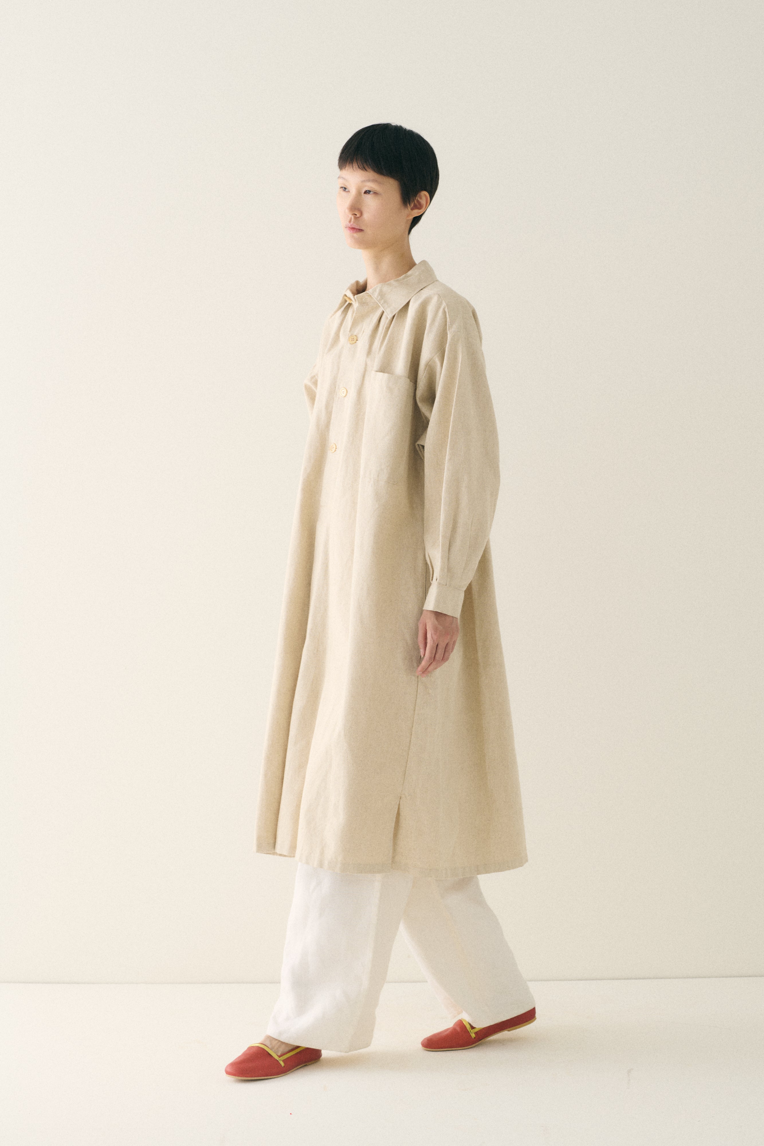 Duthilleul et Minart Ecru Tunic - Desert Vintage