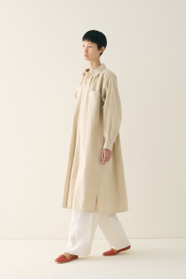 Duthilleul et Minart Ecru Tunic - Desert Vintage
