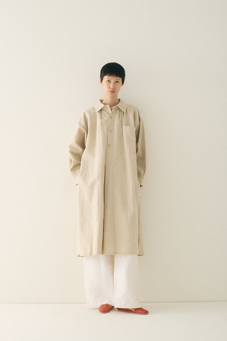 Duthilleul et Minart Ecru Tunic - Desert Vintage