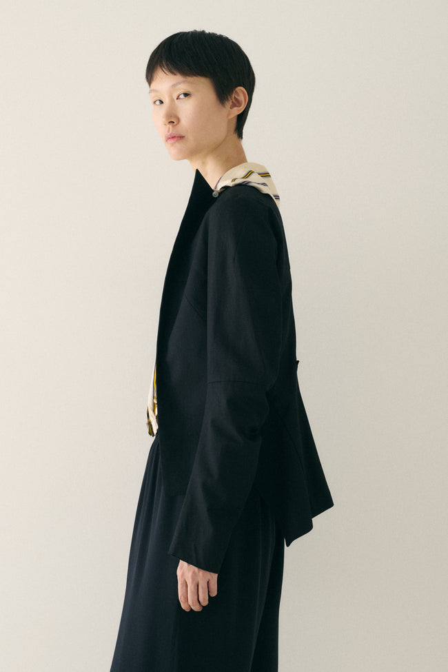 Early 00s Yohji Cotton Coat - Desert Vintage