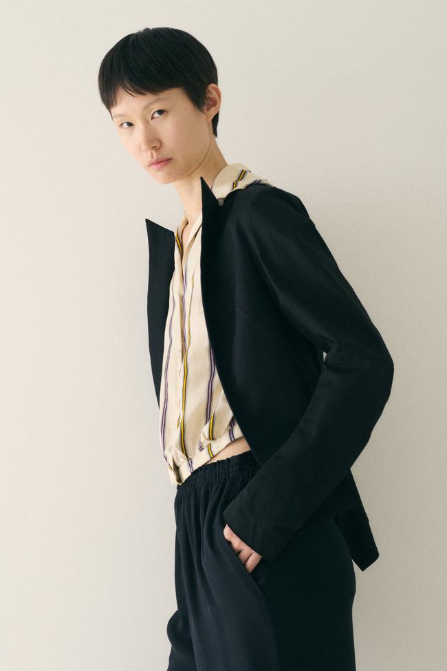 Early 00s Yohji Cotton Coat - Desert Vintage