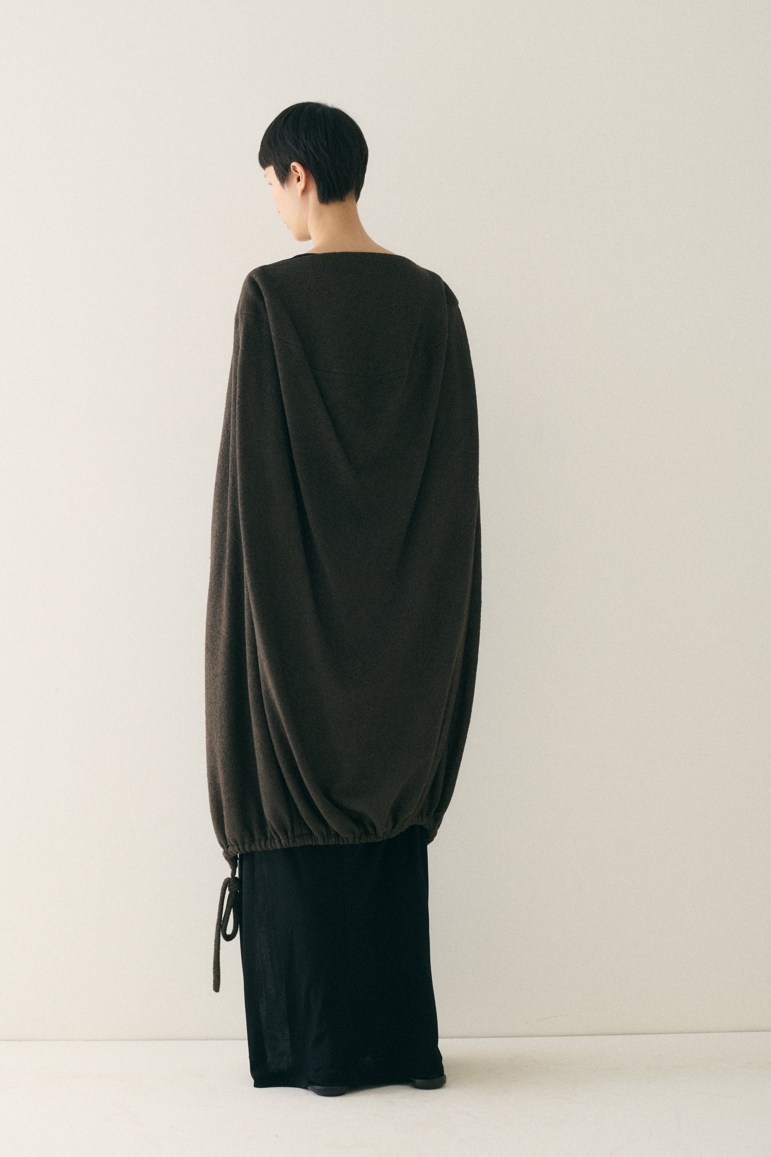 Grey Wool Cape - Desert Vintage