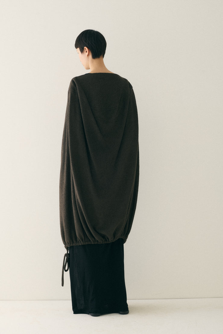 Grey Wool Cape - Desert Vintage