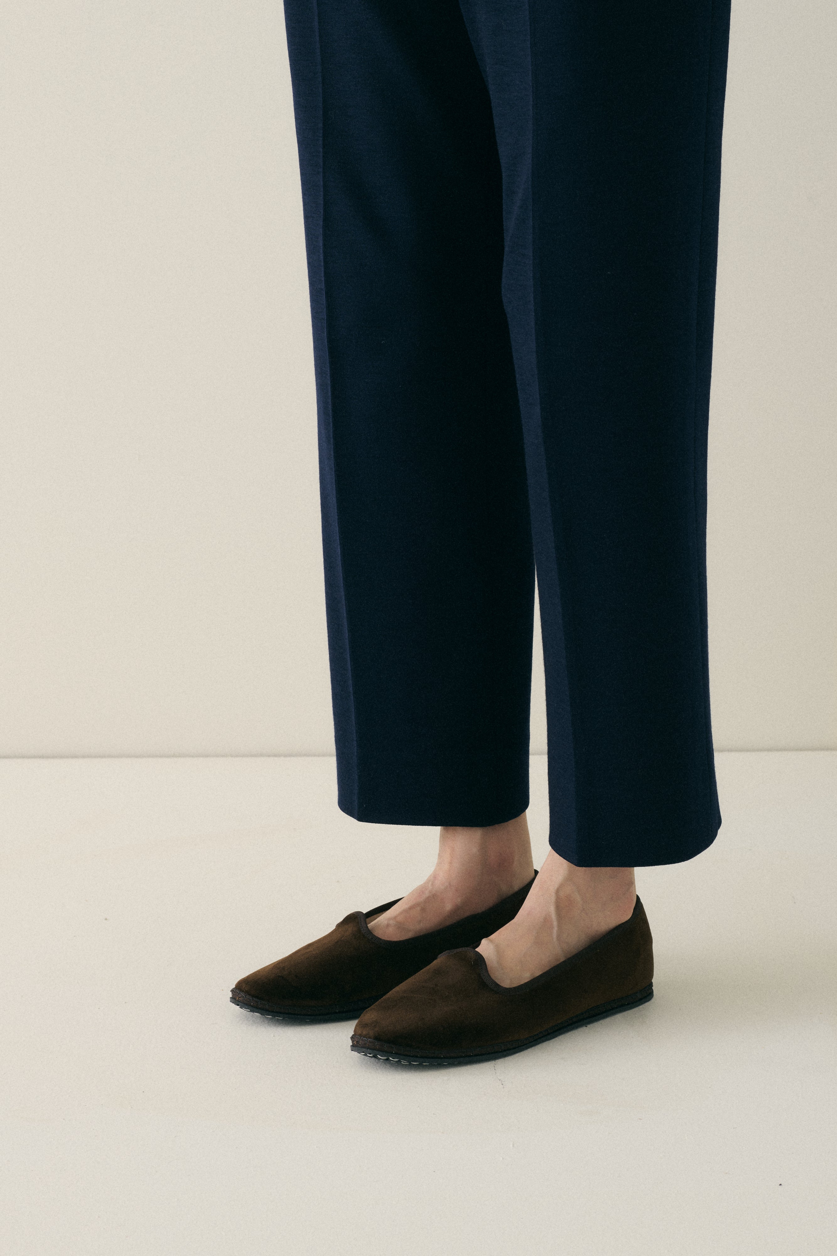 Vibi Venezia Velvet Loafers - Amerigo - Desert Vintage