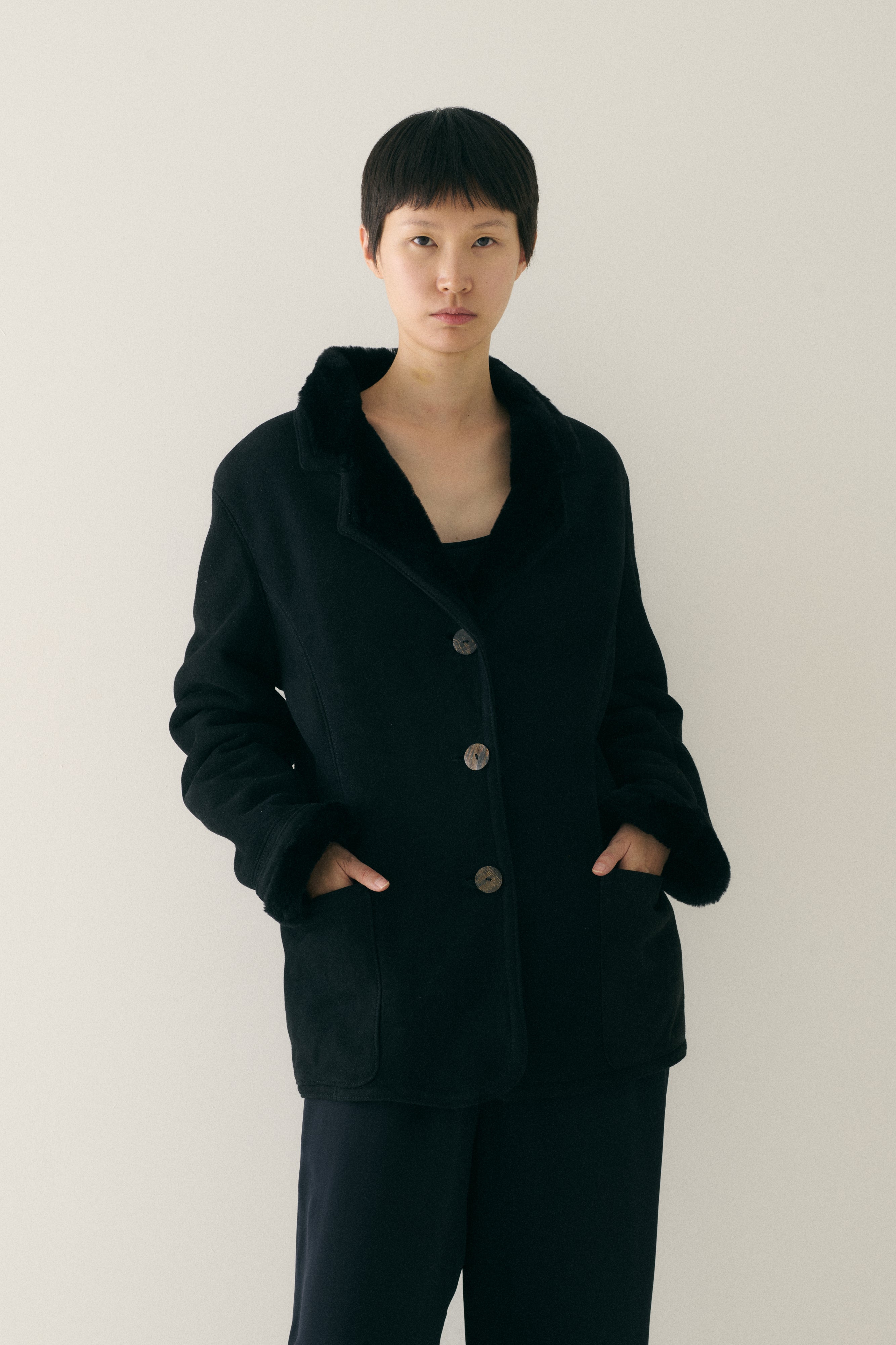 Sylvie Schimmel Suede Coat - Desert Vintage