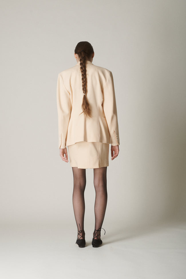 Vintage Alaïa Ivory Skirt Suit - Desert Vintage