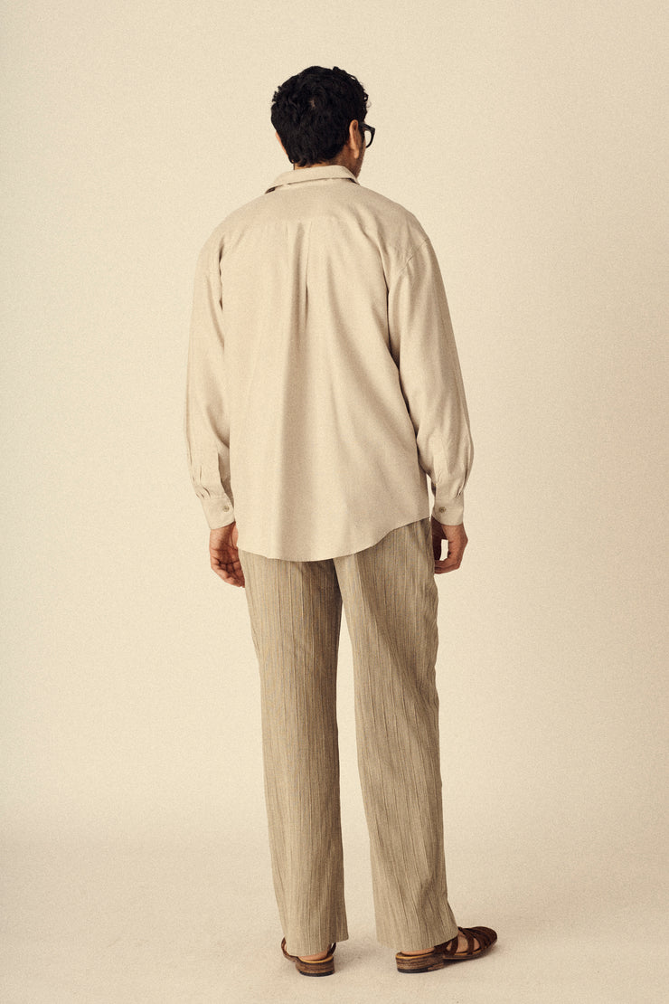 Armani Striped Silk Trousers - Desert Vintage