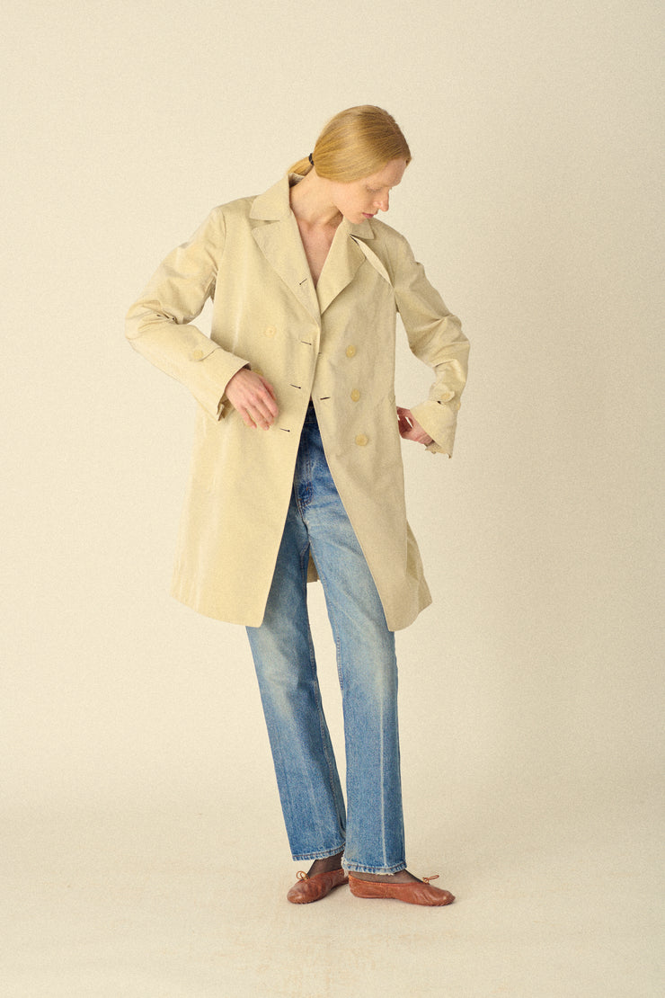 Jil Sander Ivory Trench - Desert Vintage