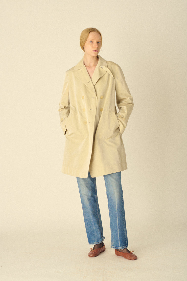 Jil Sander Ivory Trench - Desert Vintage