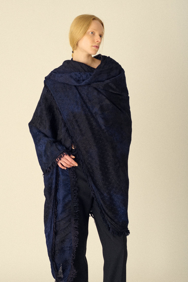 Antique Silk Piano Shawl - Desert Vintage