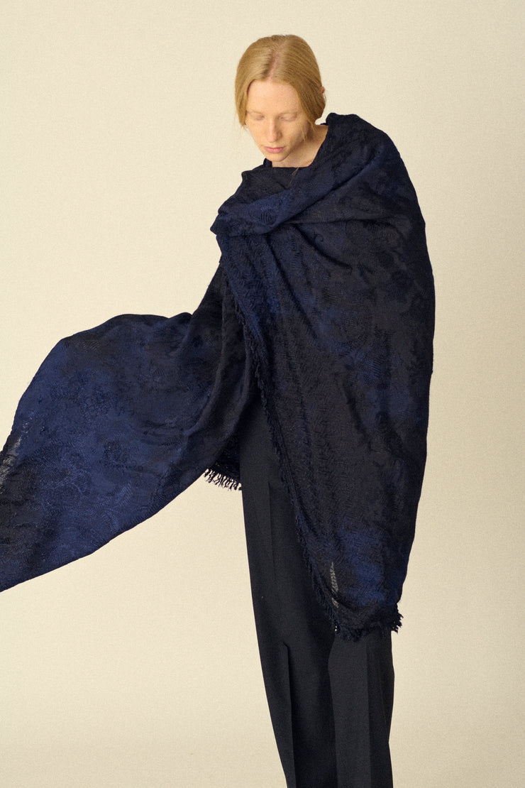Antique Silk Piano Shawl - Desert Vintage
