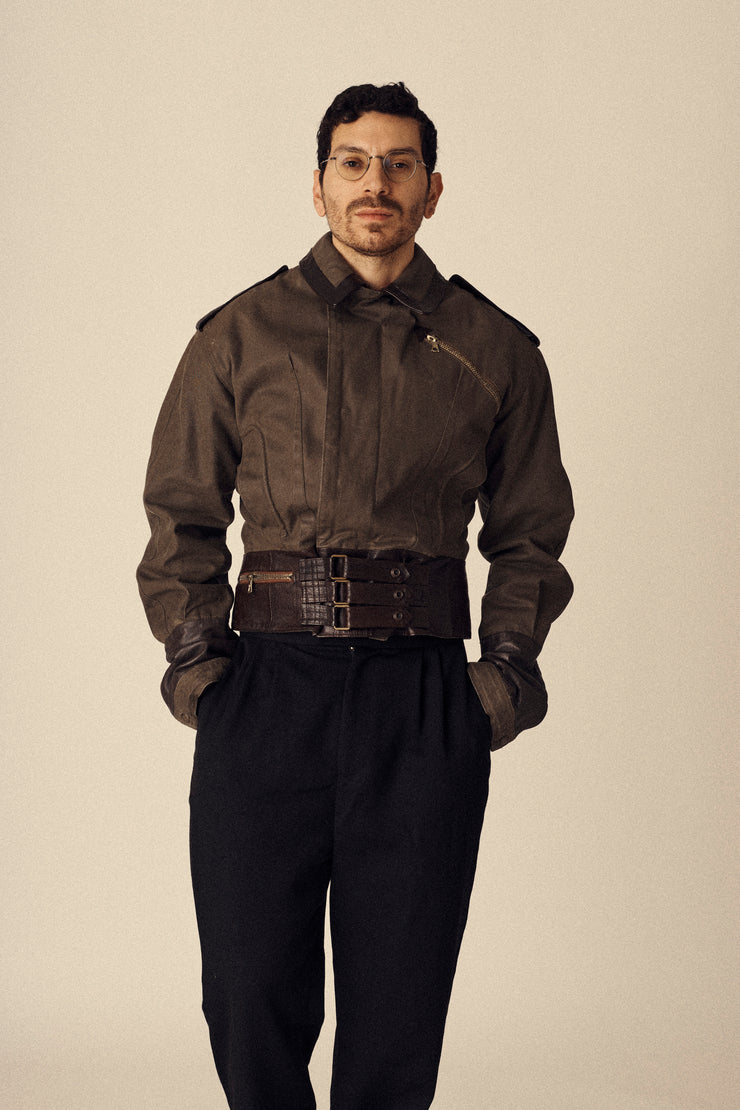 Armani Moto Jacket - Desert Vintage