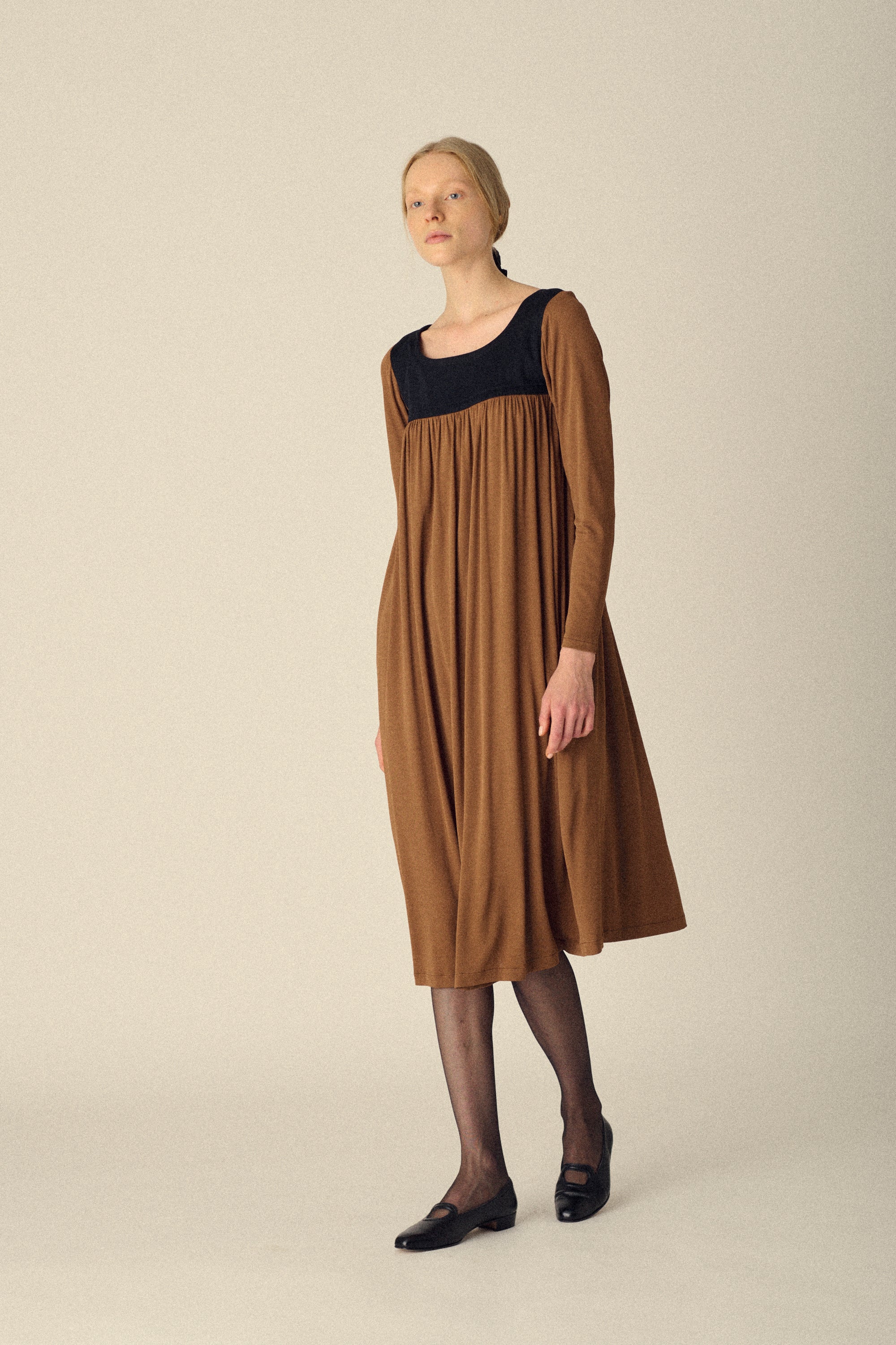 Ysl Fawn Smock Dress - Desert Vintage