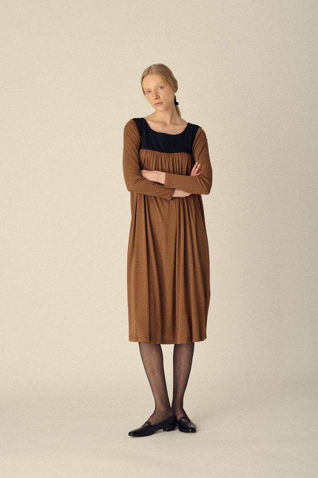 Ysl Fawn Smock Dress - Desert Vintage