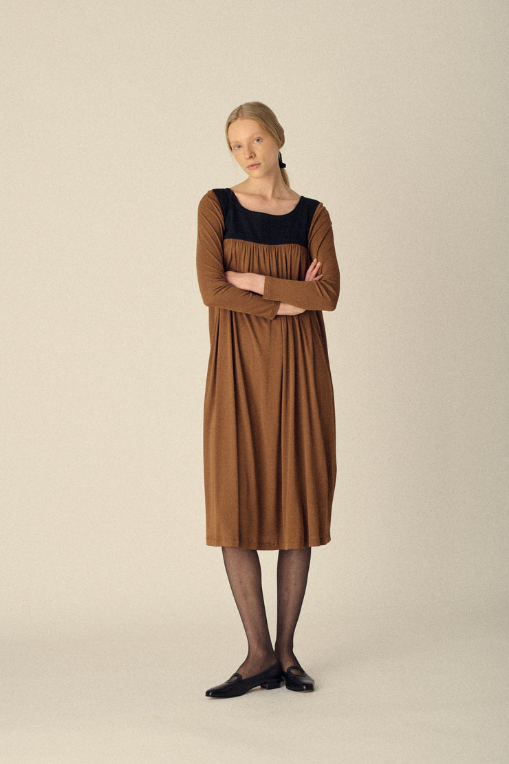 Ysl Fawn Smock Dress - Desert Vintage