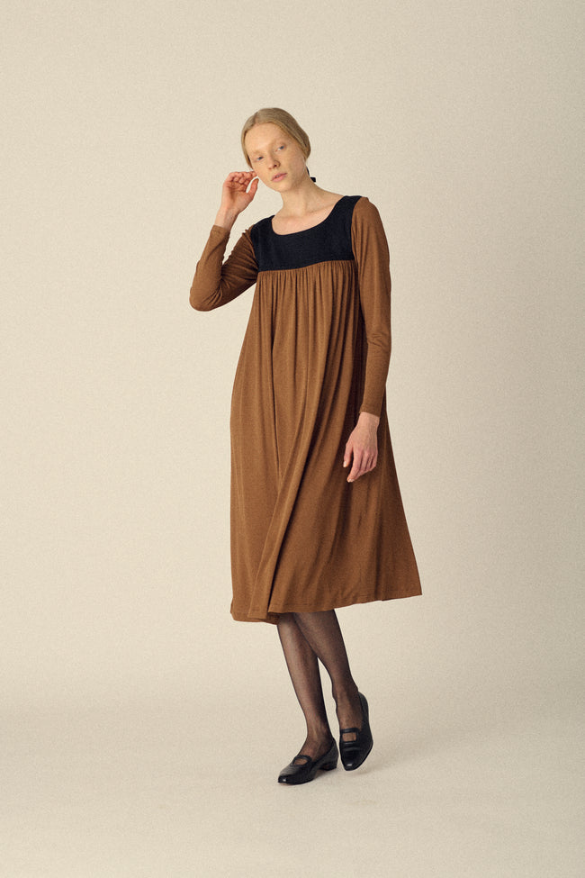 Ysl Fawn Smock Dress - Desert Vintage