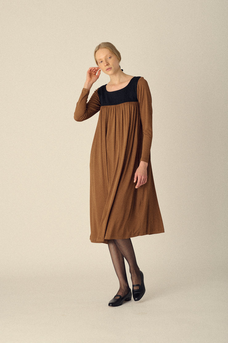 Ysl Fawn Smock Dress - Desert Vintage