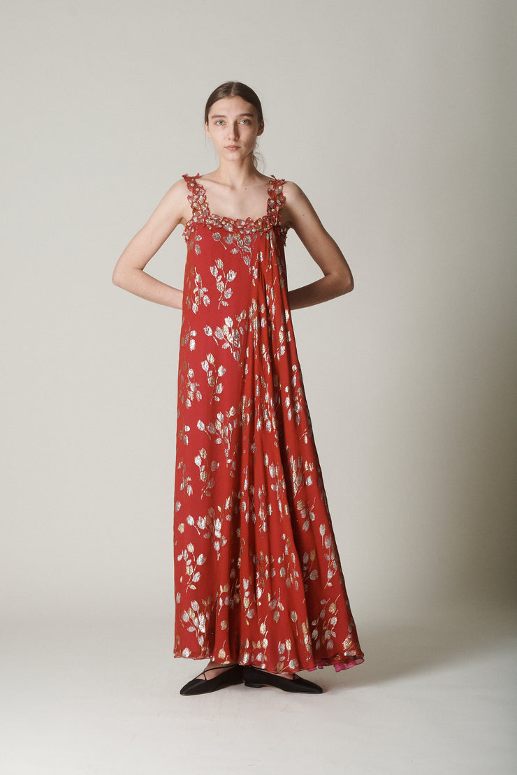 Stavropoulos Layered Chiffon Gown - Desert Vintage