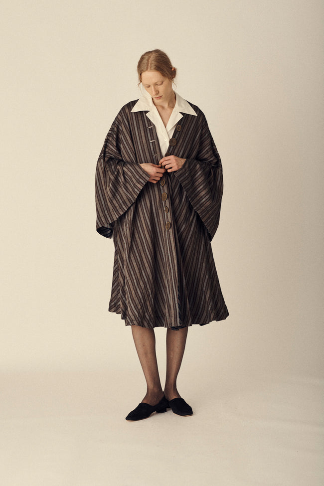 1995 Romeo Gigli Flax Dress - Desert Vintage