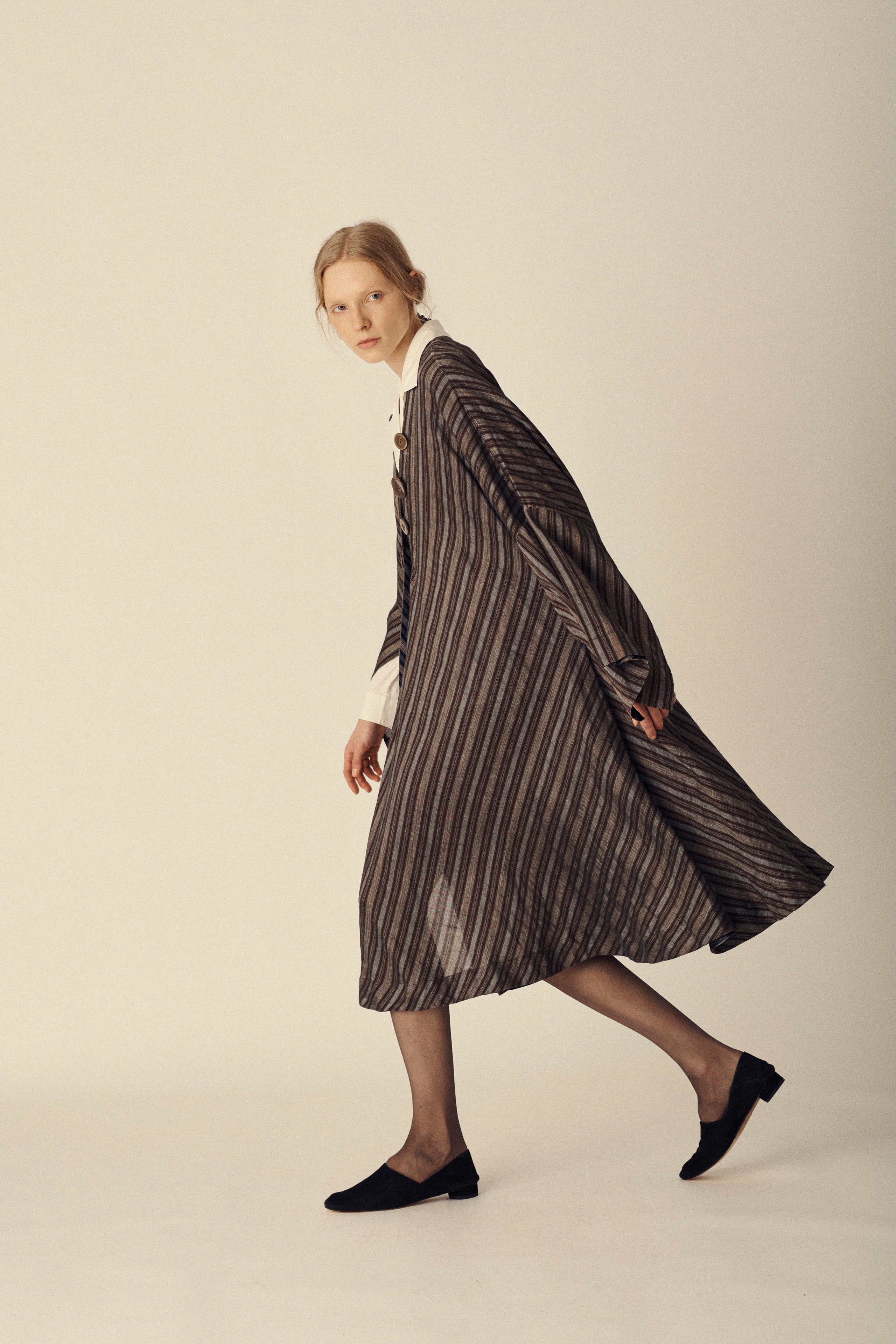 1995 Romeo Gigli Flax Dress - Desert Vintage