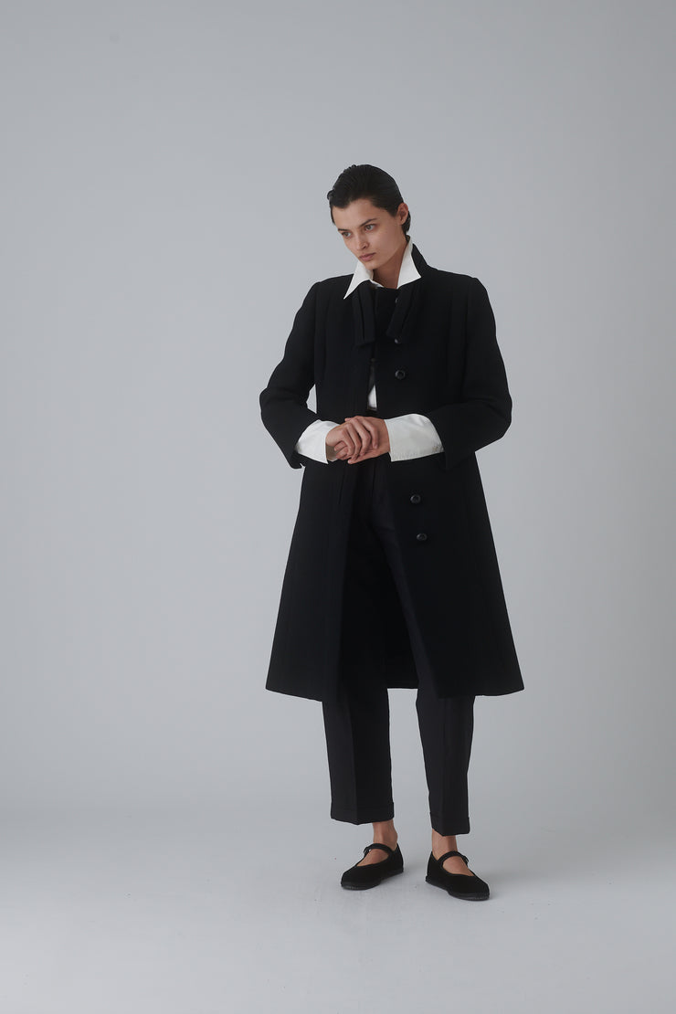 Seventies Pauline Trigere Wool Coat - Desert Vintage