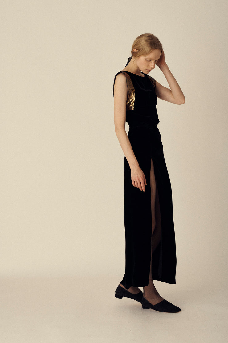 1970s Chloé Velvet Gown - Desert Vintage