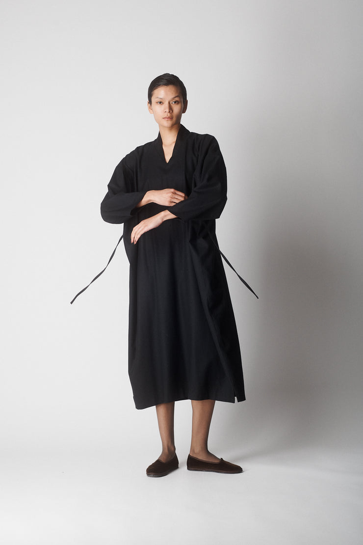 Eskandar Black Tunic - Desert Vintage