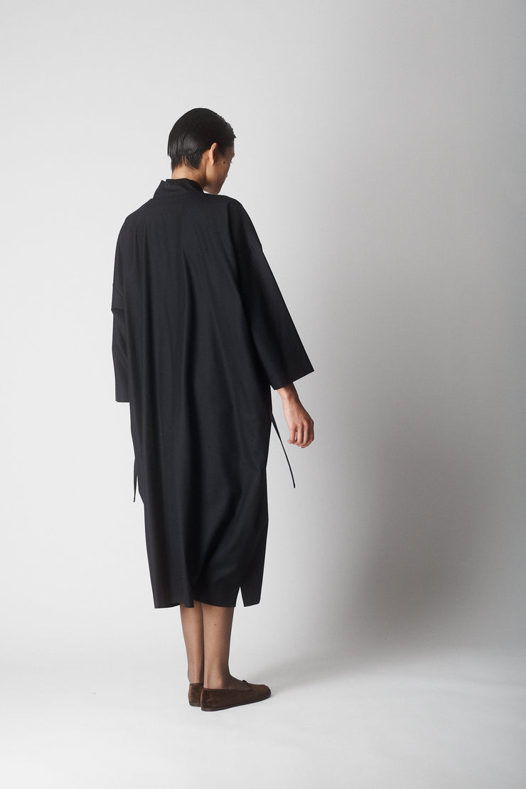 Eskandar Black Tunic - Desert Vintage