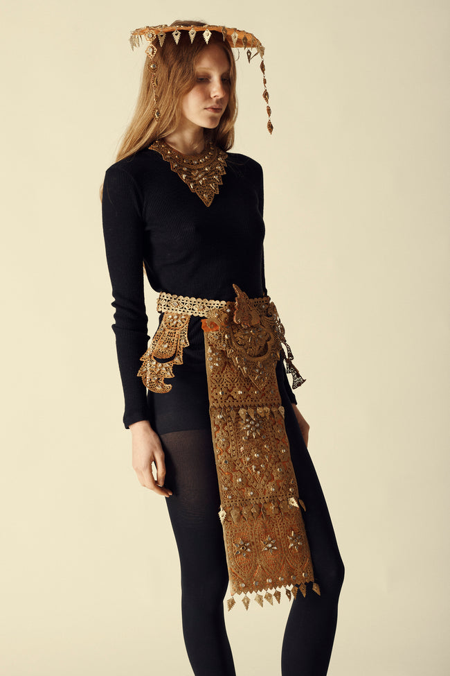 1950s Pieced Leather Ensemble - Desert Vintage