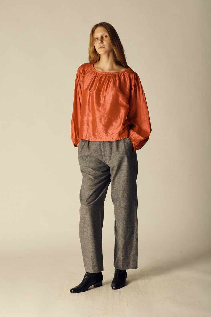 Ysl Grey Wool Trousers - Desert Vintage