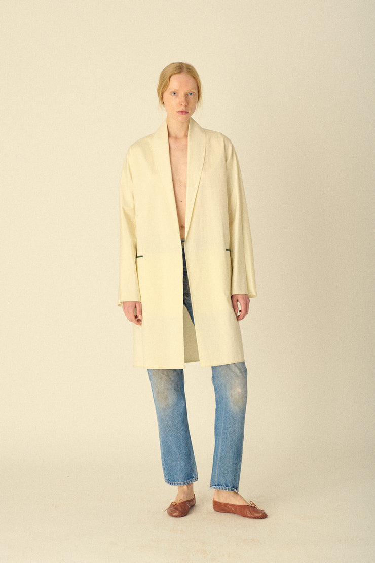 Vintage Cream Coat - Desert Vintage